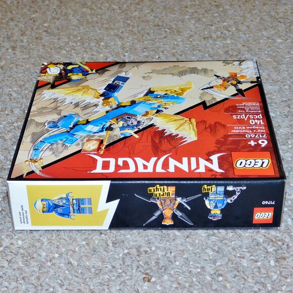 2022 LEGO Ninjago Jay's Thunder Dragon EVO MIB Brand New # 71760 - Picture 6 of 7
